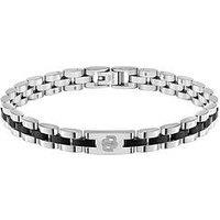 Boss Gents Boss Archer Two-Tone (Stainless Steel/Black Pvd) Bracelet