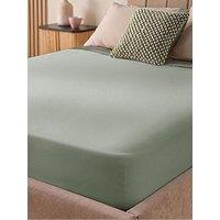 Silentnight Supersoft Perfect Fit Fitted Sheet - Sage