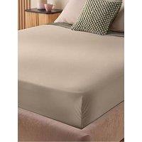 Silentnight Supersoft Perfect Fit Fitted Sheet - Natural