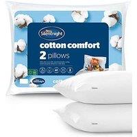 Silentnight Cotton Comfort Pillow Pair