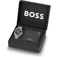 Boss Gents Boss Grand Prix Watch And Cardholder Giftset