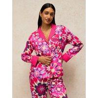 White Stuff Womens Nina Pyjama Shirt - Red