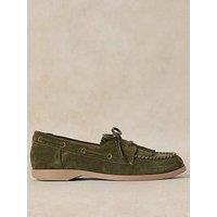 White Stuff Women'S Mahri Boat Shoe - Green