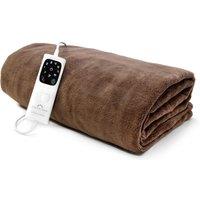 Dreamland Snuggle Up Warming Large Chocolate Truffle Throw 120X160Cm