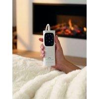 Dreamland Relaxwell Luxury Faux Arctic Fox Throw