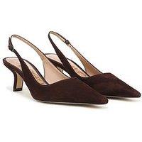 Sam Edelman Bianka Sling Back Heeled Pump - Brown