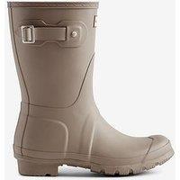 Hunter Womens Original Short Boot - Beige