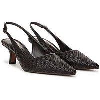 Sam Edelman Bianka Sling Weave Heeled Pump - Brown