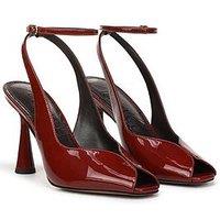 Sam Edelman Esme Peep Toe Ankle Strap Heel Sandal - Brown