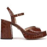 Sam Edelman Fleur Platform Strap Heel Sandal - Brown