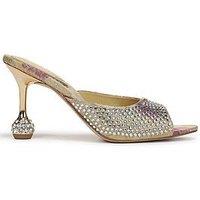 Sam Edelman Gisella Embellished Heel Mule - Gold Mule