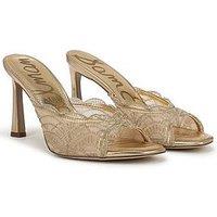 Sam Edelman Iva Heel Mule - Amber Gold