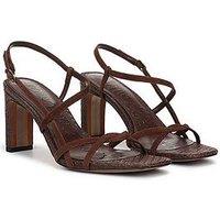 Sam Edelman Elissa Strappy Heel Sandal - Brown