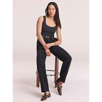 Mint Velvet Women'S 90S Straight Leg Jeans - Black