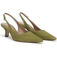 Sam Edelman Bianka Sling Back Heeled Pump - Olive Green