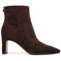 Sam Edelman Saige Block Heel Ankle Boot - Brown