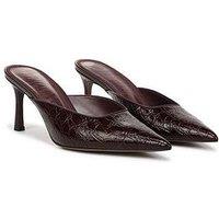 Sam Edelman Margeaux Slip On Heel Mule - Red