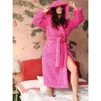 Jim Jam The Label Lux Borg Dressing Gown - Pink