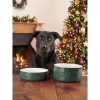 Scruffs Snow Bowl Food & Drink Bowl Gift Set - Red 15Cm