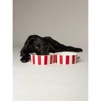 Scruffs Amalfi Stripe 2Pc Food Bowl Set - 19Cm - 15Cm