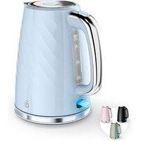Swan Windsor 1.7L Kettle - Rapid Boil, Anti-Slip Feet, 3Kw - Blue