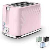 Swan Windsor 2 Slice Toaster With 7 Browning Levels, 900W, Pink