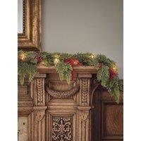 Lights4Fun Comfort And Joy Led Garland