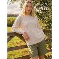 Roman Cable Knit Jumper