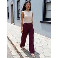 Roman Petite Textured Stretch Trouser