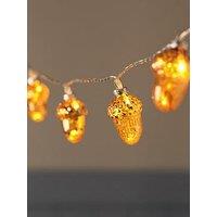 Lights4Fun Glass Acorn Led String Lights