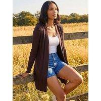 Roman Rib Knit Cardigan