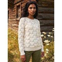 Roman Heart Detail Knit Jumper