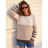 Roman Colour Block Stripe Jumper