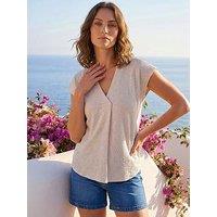 Roman Petite Tuck Front Top