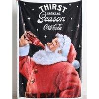 Kids Coca Cola Delivery Digital Sherpa Backed Fleece