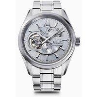 Orient Modern Skeleton Silver Dial Steel