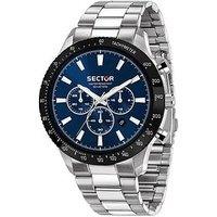 Sector 270 45Mm Chro Blue Dial Stainless Steel Bracelet