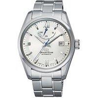 Orient Contemporary Date Silver Dial Steel