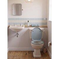Aqualona Thermoplast Toilet Seat - Blue