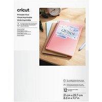 Cricut Printable Vinyl A4-White, 36 Sheets