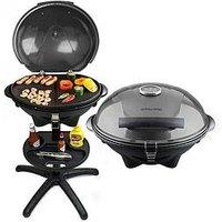 Andrew James Electric Indoor & Outdoor Bbq Grill, Grey
