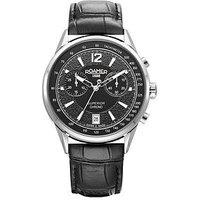Roamer Of Switzerland Superior Chrono Leather Black