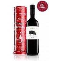 Virgin Wines Merlot Happy Birthday Musical Tin
