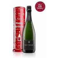 Virgin Wines Champagne In Happy Birthday Musical Tin