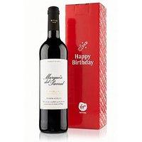 Virgin Wines Red Wine Happy Birthday Gift