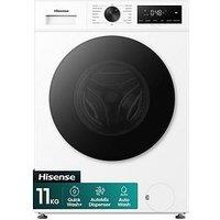 Hisense 1I Series Wf1I1142Bwl2 11Kg, 1400 Spin Washing Machine - White - A Rated