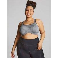 Sculptresse Activate Non Padded Wired Sports Bra - Charloal Marl
