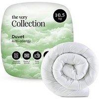 The Very Collection Anti-Allergy 10.5 Tog Duvet-Single