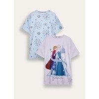 Brand Threads Frozen Nighties 2 Pack