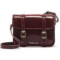 Dr Martens 7 Inch Leather Crossbody Bag - Red
